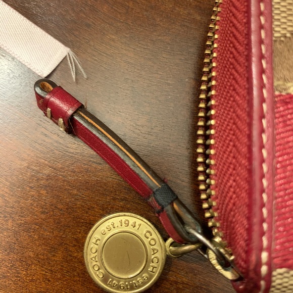💥FINAL PRICE💥 Coach card holder with zipper - Picture 4 of 8